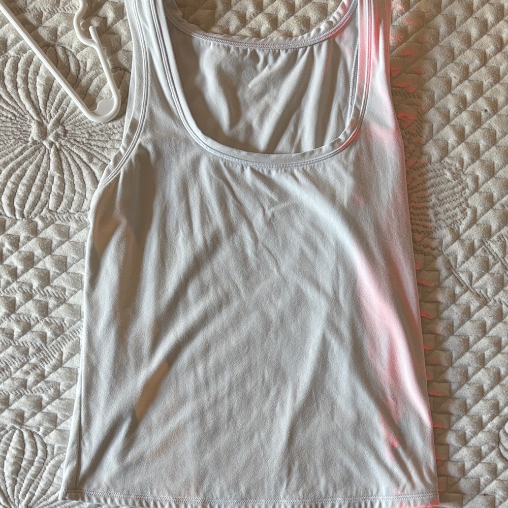 CRZ YOGA Light Gray Tank Top